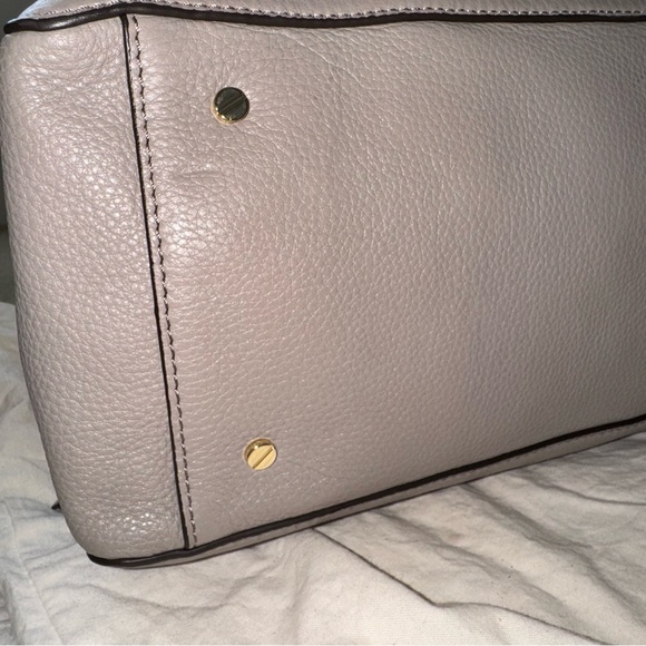 Tory Burch Triple Zip Leather Tassel Satchel - Picture 9 of 16